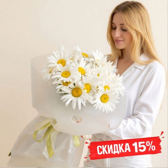 «Букет недели — скидка 15%»