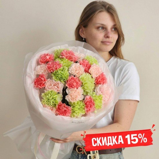 «Букет недели — скидка 15%»