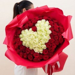 «I love you букет»